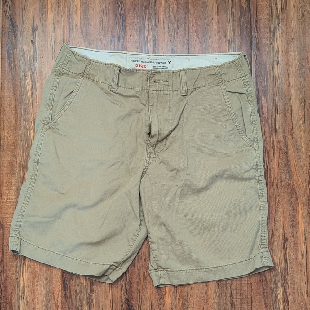 American Eagle Outfitters Tan Chino Shorts